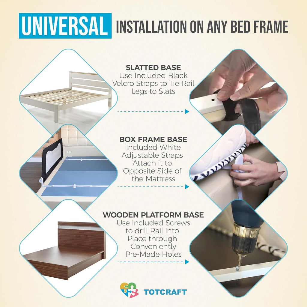 Regular Toddler Bed  Rails