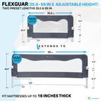 Flexguard Toddler bed rail