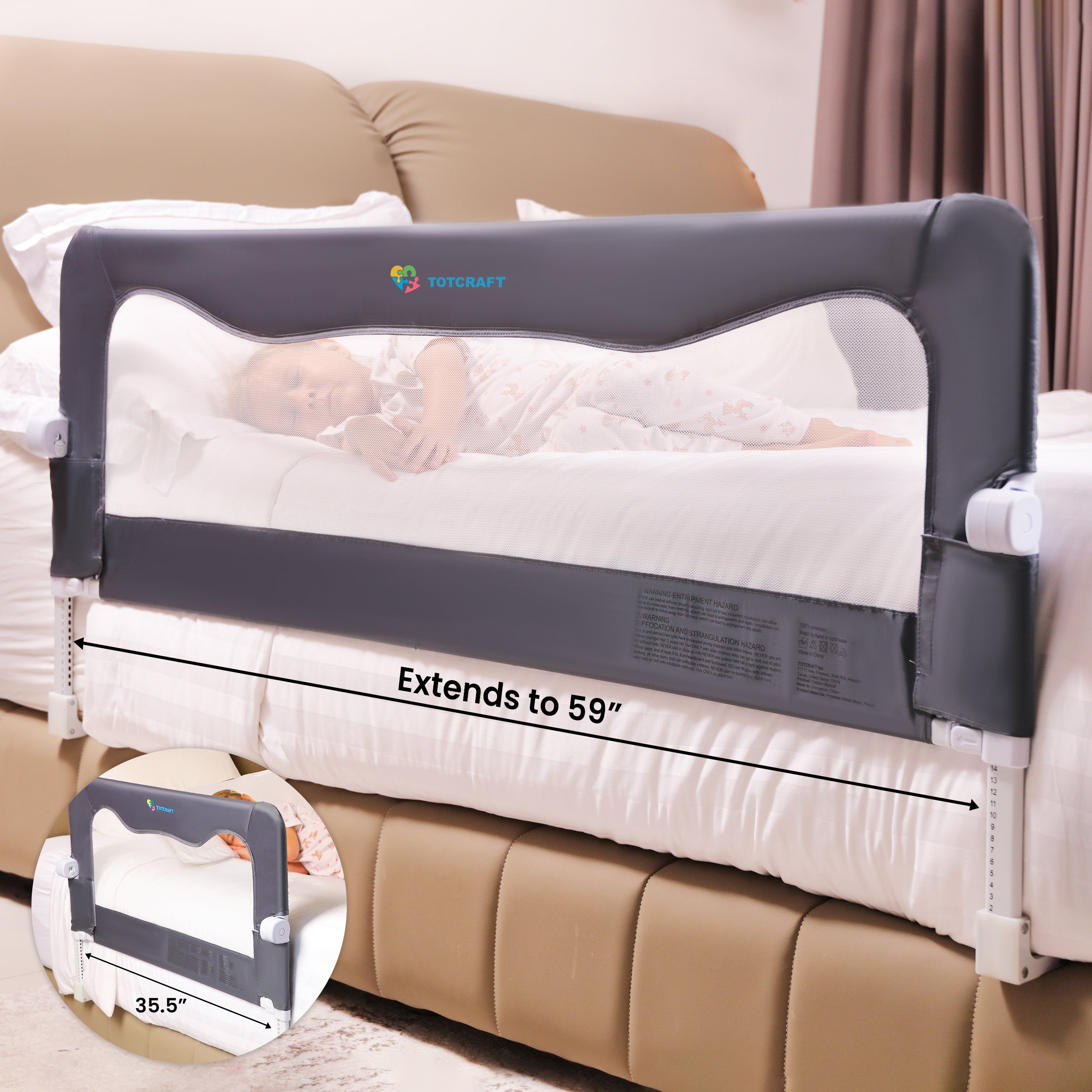 Flexguard Toddler bed rail