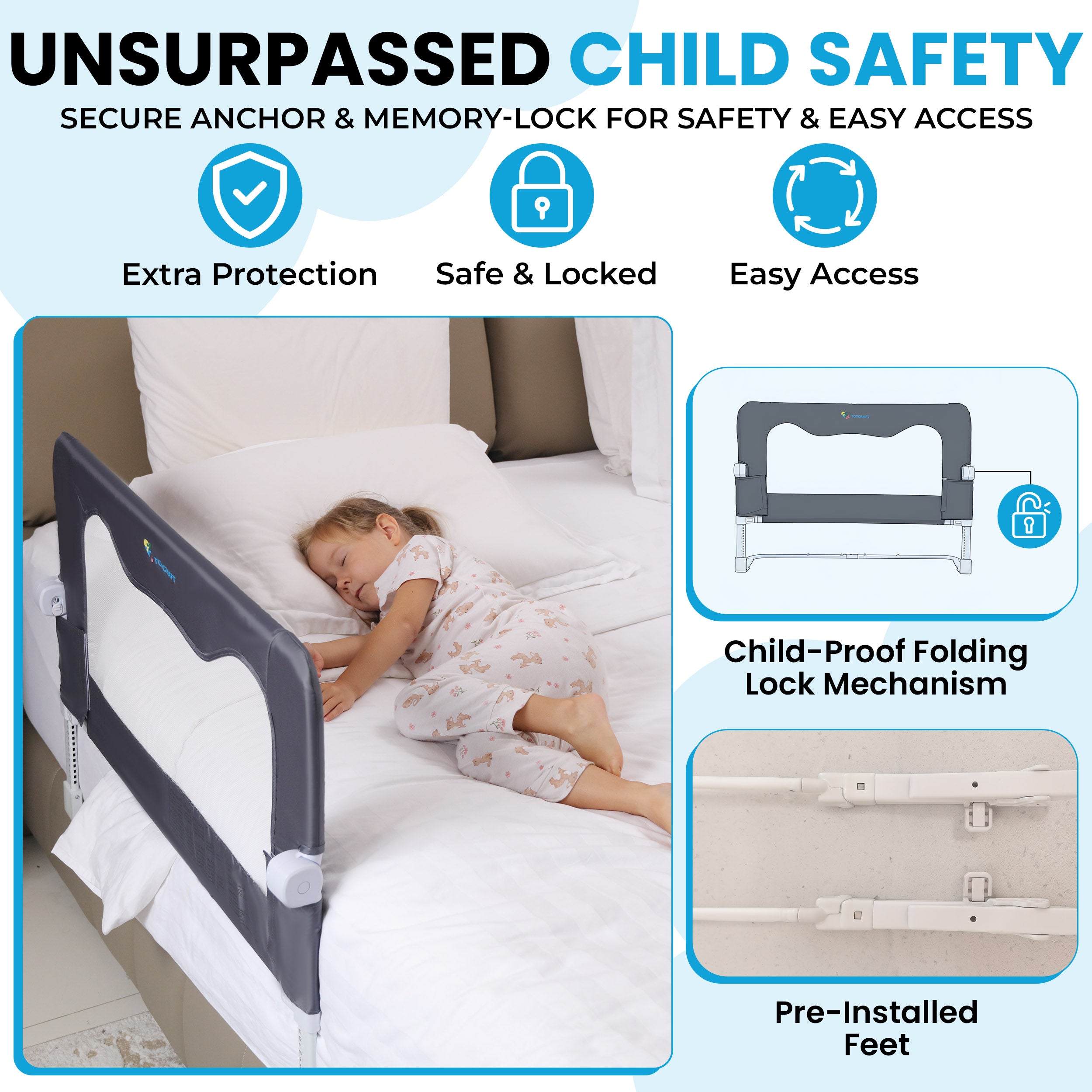 Flexguard Toddler bed rail