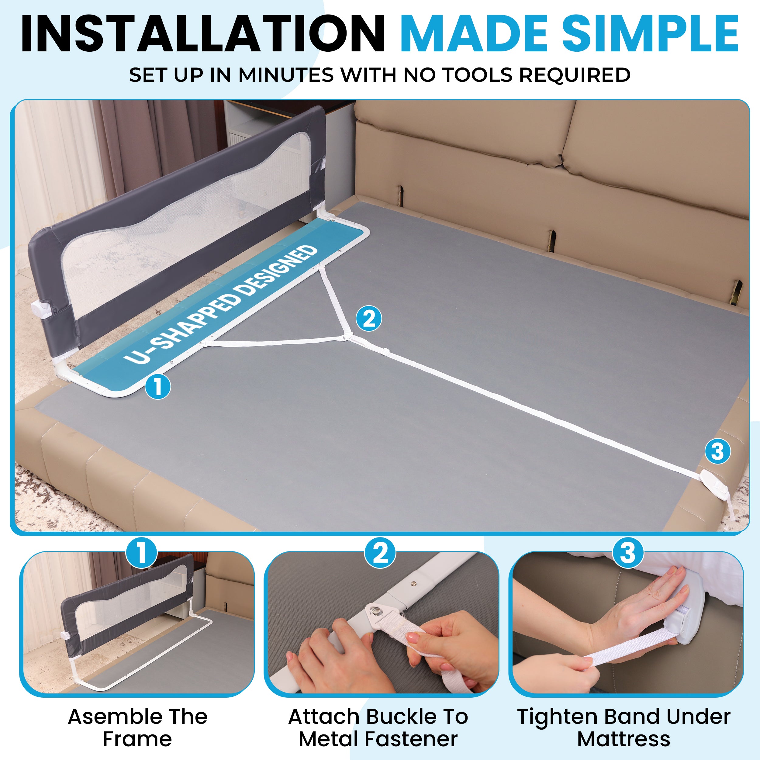Flexguard Toddler bed rail