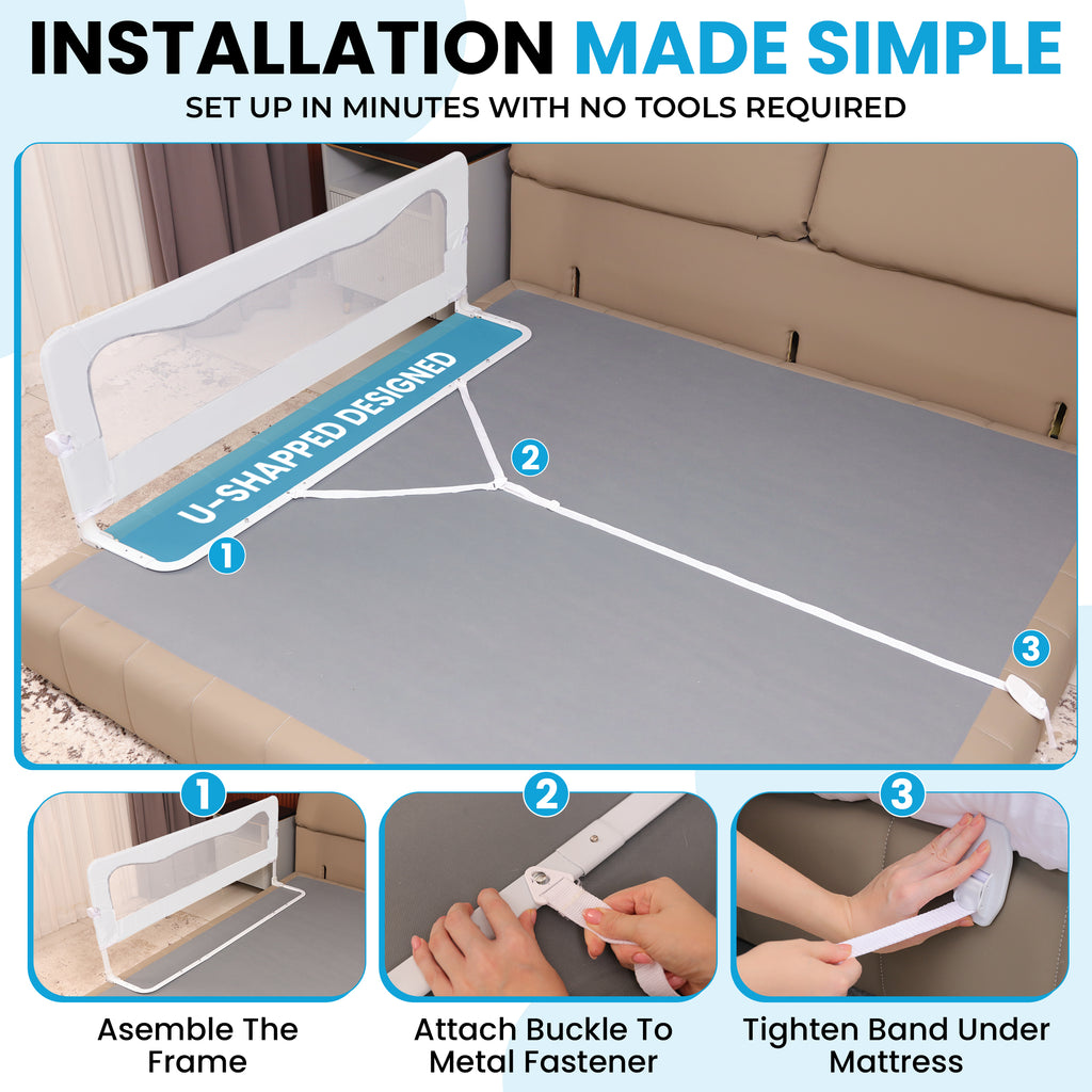 Miniflex Bed rail for toddlers