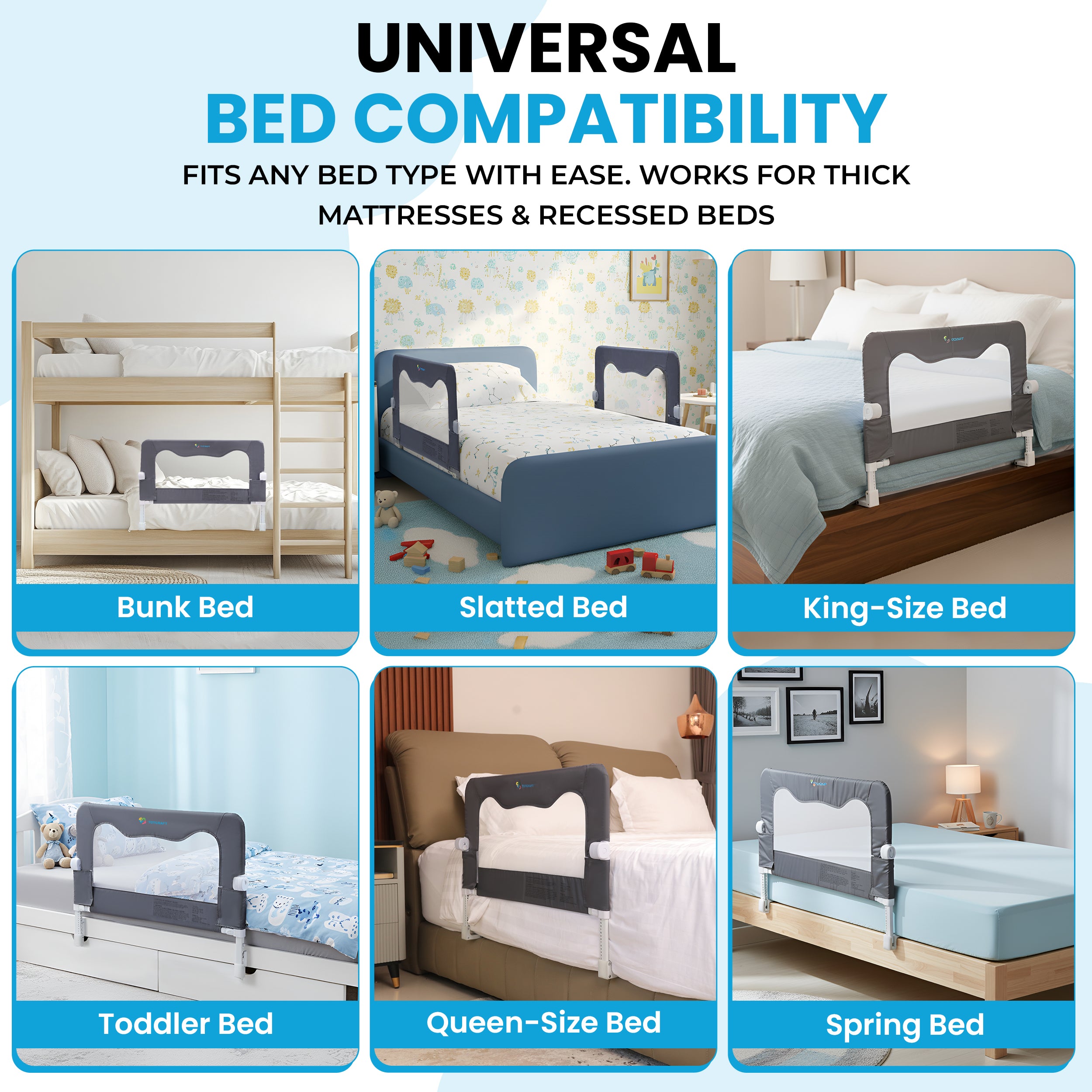 Flexguard Toddler bed rail
