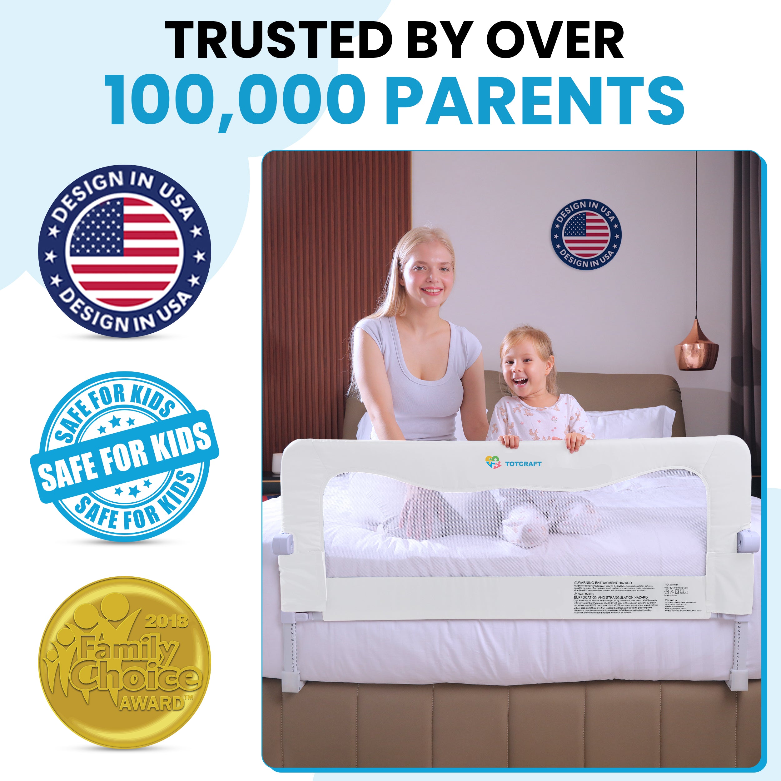 Miniflex Bed rail for toddlers