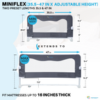Miniflex Bed rail for toddlers