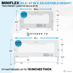 Miniflex Bed rail for toddlers