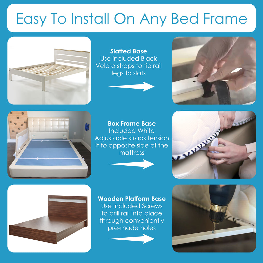 Long Toddler Bed Rails